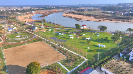 永丰县麻洲生态岛今日正式开园，开启休闲观光新篇章